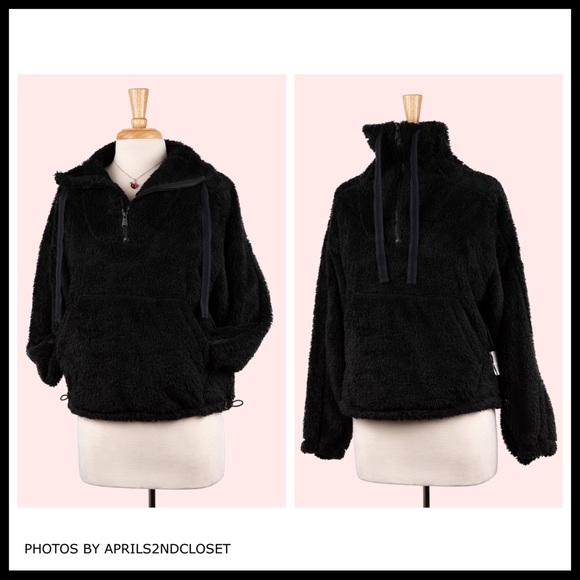 FREE PEOPLE BOHO FP PULLOVER ZIP FRONT TOP A3C - Picture 7 of 16